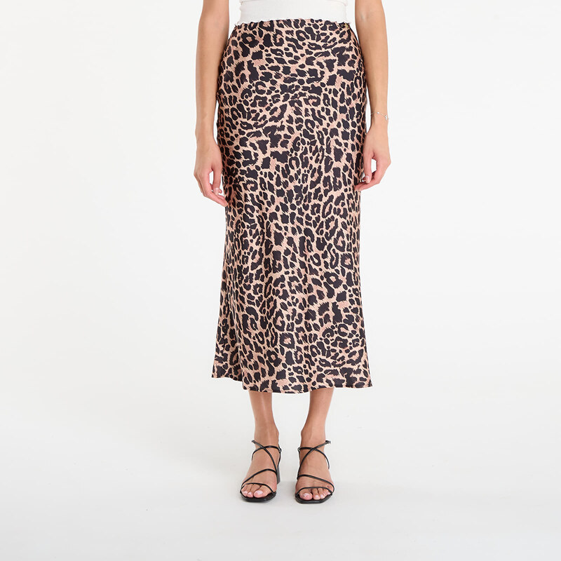 Sukňa GUESS Sibilla Long Satin Skirt Leopard Print L 65261993