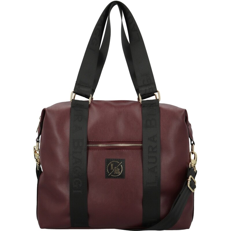 Laura Biagii Dámska kabelka na rameno vínová - Laura Biaggi Katica 65460156
