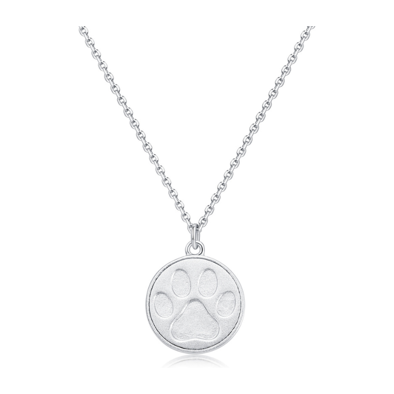 Olivie Strieborný náhrdelník LABKA 9630 65460021