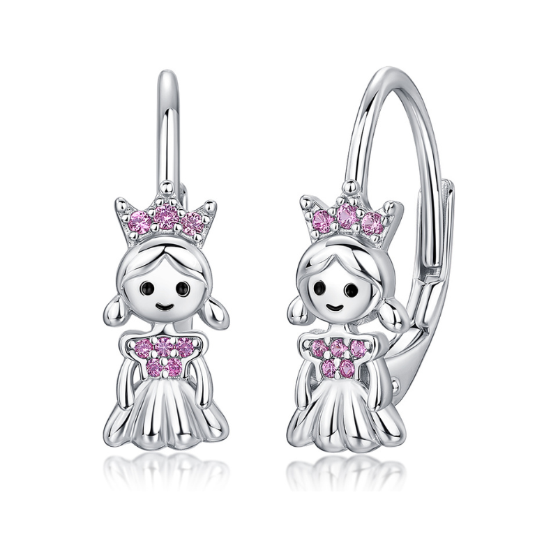 Olivie Strieborné náušnice PRINCEZNÁ 9619 65451184