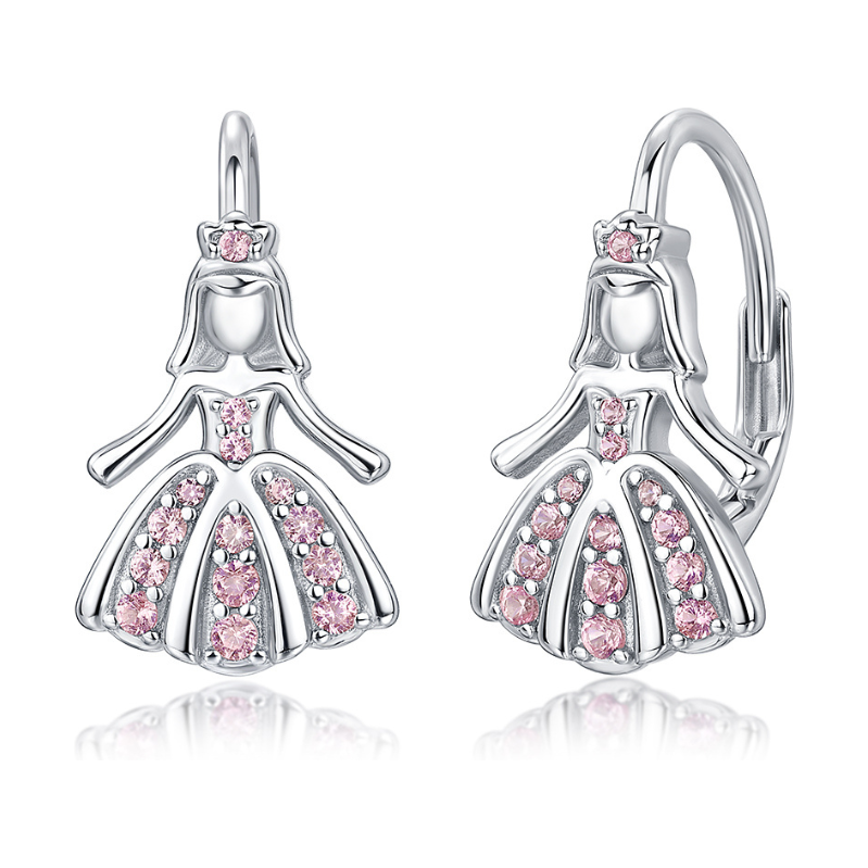 Olivie Strieborné náušnice PRINCEZNÁ 9620 65451185