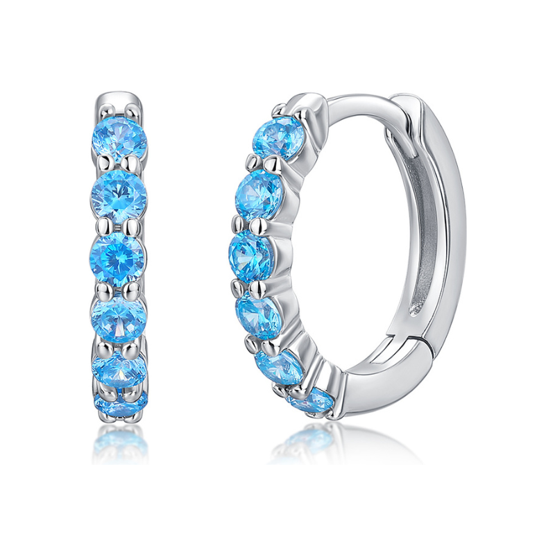 Olivie Kruhové náušnice NEZÁBUDKA 9640 65463379