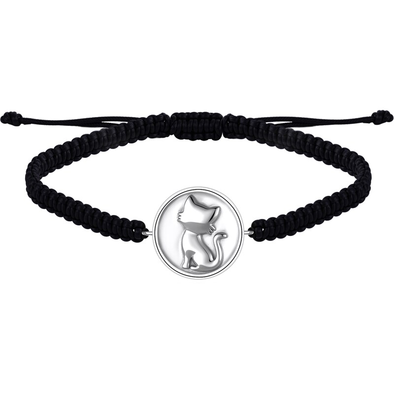Olivie Šnúrkový náramok MAČKA 9686 65462968