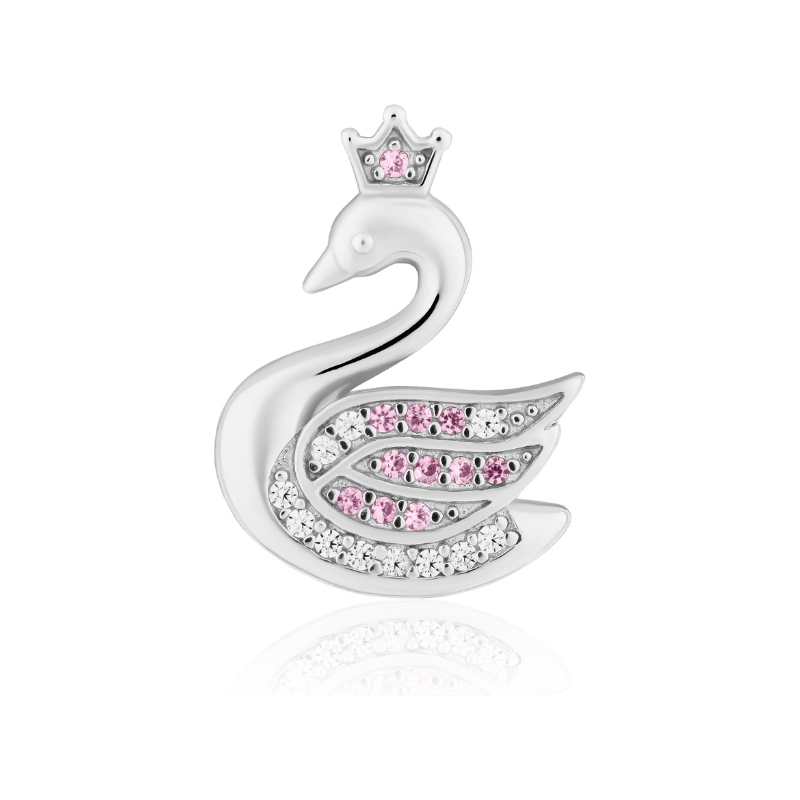 Olivie Strieborné náušnice LABUŤ 9660 65462951