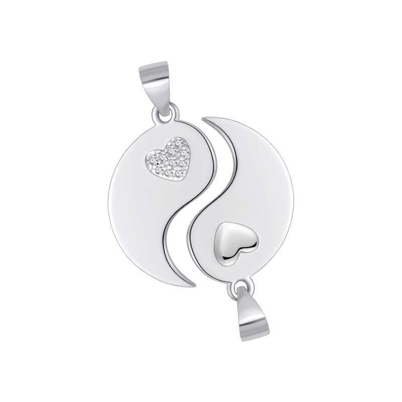 Olivie Strieborný prívesok JIN a JANG 9684 65462966