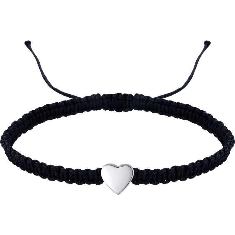 Olivie Šnúrkový náramok SRDCE 9677 65462959