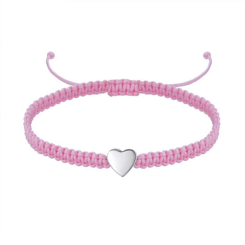 Olivie Šnúrkový náramok SRDCE 9678 65462960
