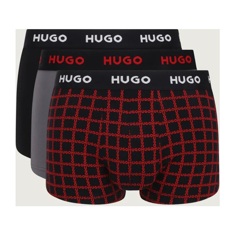 Hugo Bodywear Boxerky 3-balenie TRUNK TRIPLET DESIGN 65384381