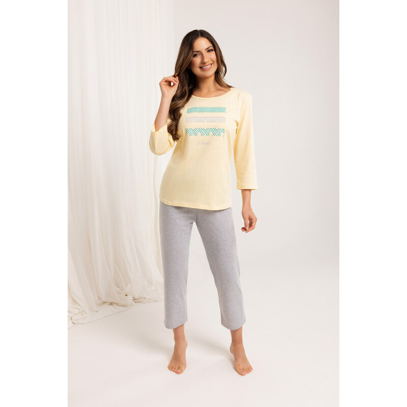 Regina 709 3/4 M-XL Z25/26 dámske pyžamo 65446494