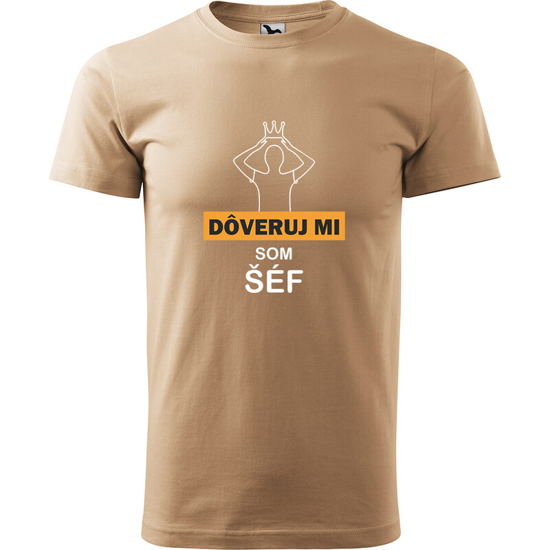 Handel Tričko - Dôveruj mi - som šéf / šéfka 65446488