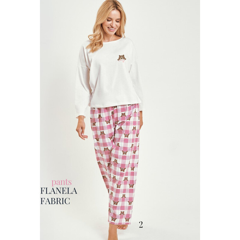 Taro 3441 DÁMSKE DLHÉ PYŽAMO ASTRID S-XL 66821113