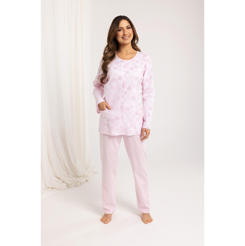 Pyžamo Regina 710 long/r 2XL-3XL Z25/26 dámske nezapnuté 65446667