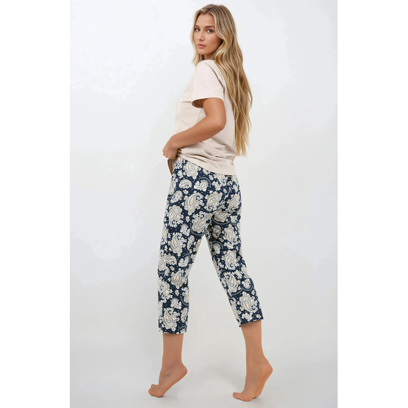 Pyžamo Navy Charm - Momenti Per Me 69615772