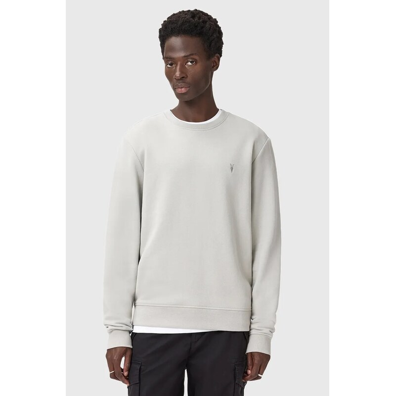 Bavlnená mikina AllSaints RAVEN CREW 65451820