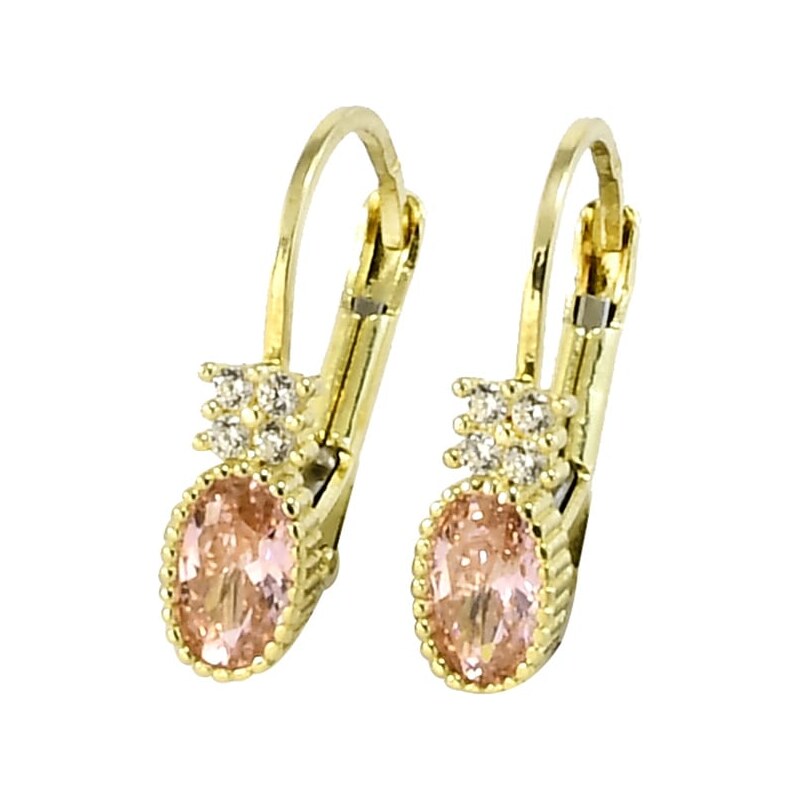 Zlaté detské náušnice Glare 491 65451217