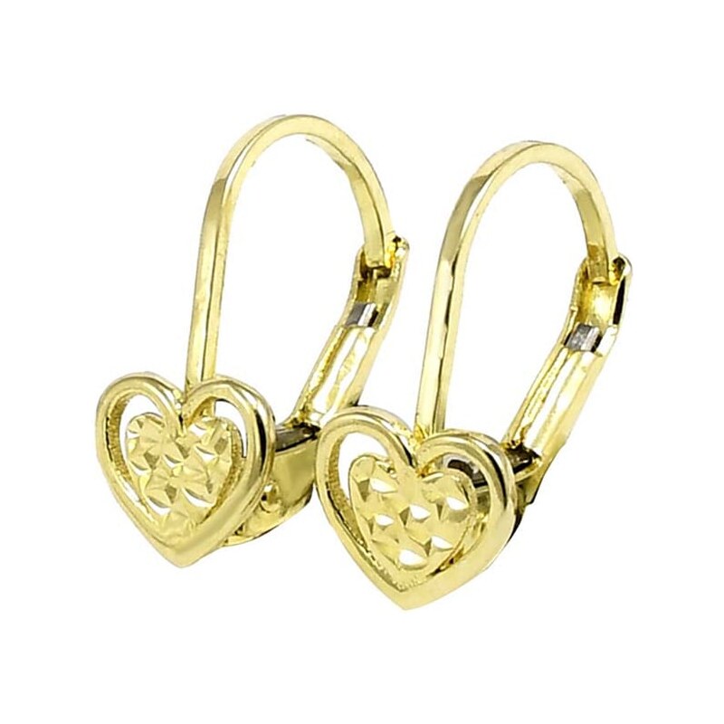 Zlaté detské náušnice Glare 492 65451218