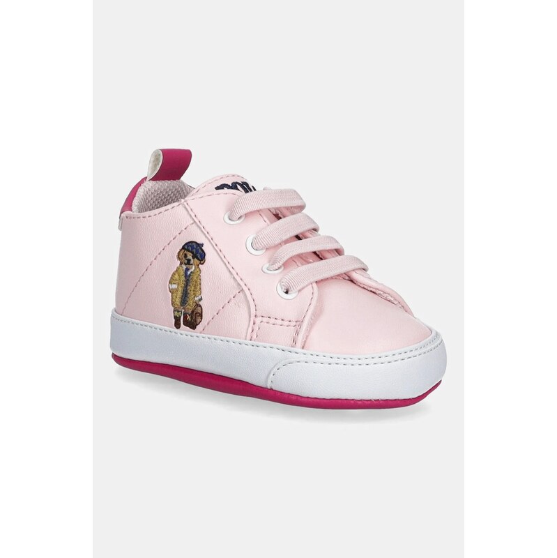 Topánky pre bábätká Polo Ralph Lauren QUILTON BEAR GORE HI LAYETTE 65468132