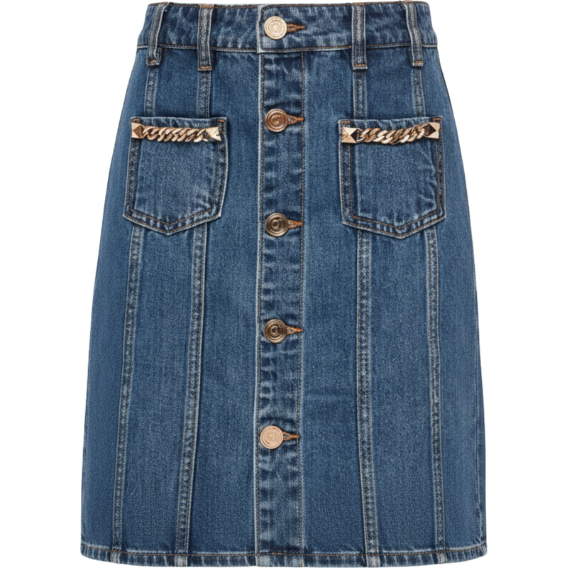 GAUDI Denim Blue sukňa 65453653