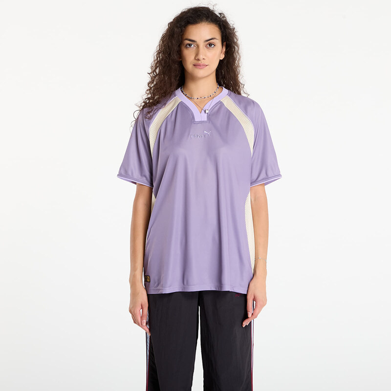 Dres PUMA x FENTY Shortsleeve Jersey UNISEX Pale Plum S 65454252