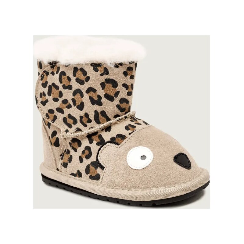 EMU Australia Kožené detské capačky Cheetah Walker | s prímesou vlny 65434201