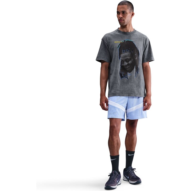 Nike Ja Max90 Head Loose Basketball Tee Anthracite - Pánske - Tričko 66361190