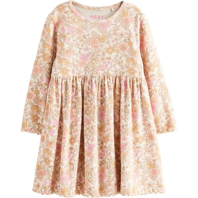 Next Šaty farba ťavej srsti / ružová / biela ako vlna 65655264