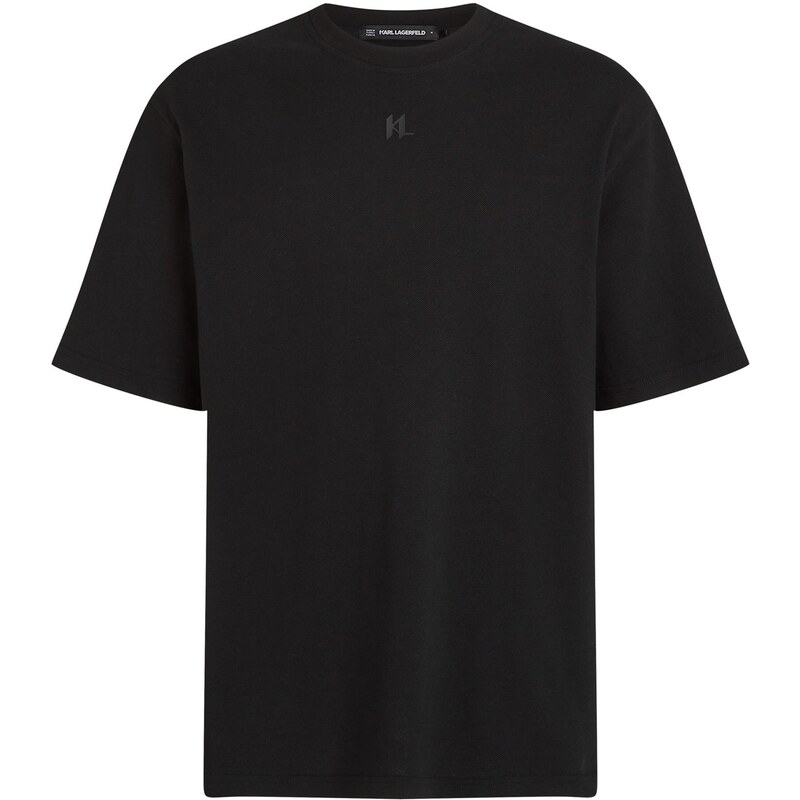 Karl Lagerfeld Tričko sivá / čierna 65457176