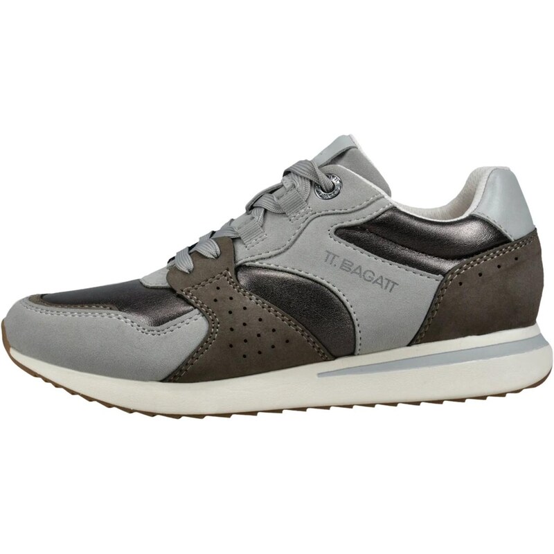 TT. BAGATT Nízke tenisky sivá / antracitová / farby bahna 65812813