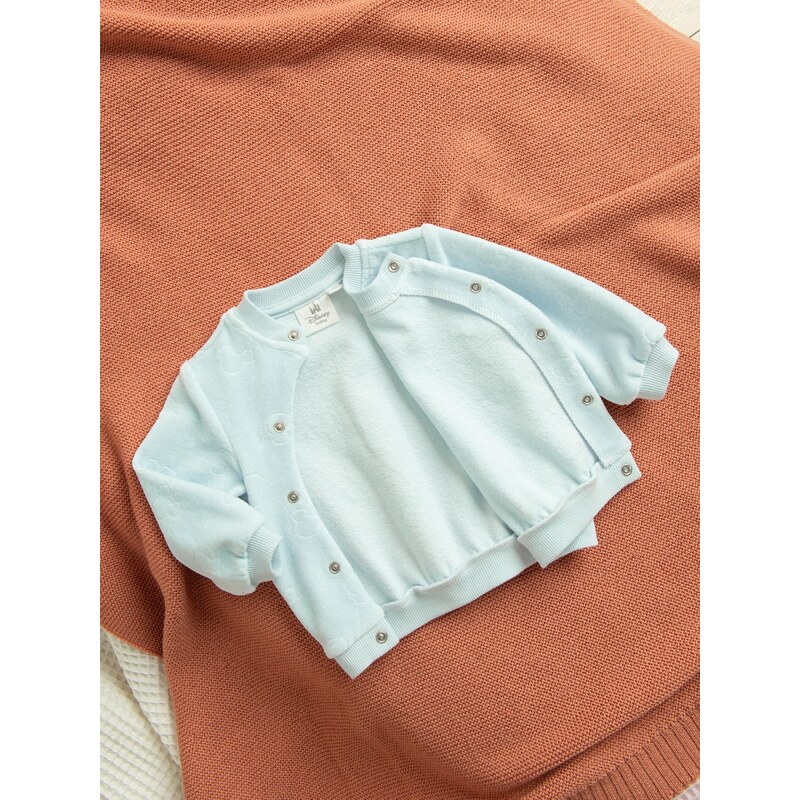 Cool Club Tepláková bunda svetlomodrá 65892544