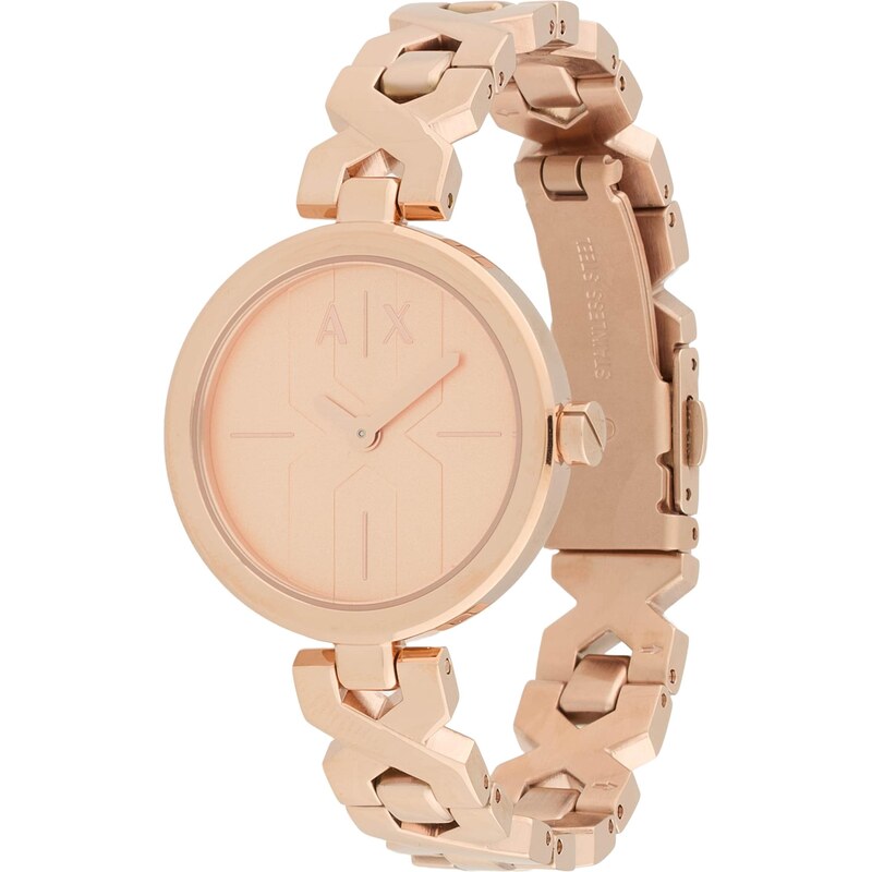ARMANI EXCHANGE Analógové hodinky ružové zlato 65457302