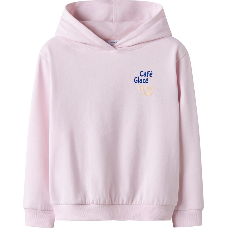 NAME IT Mikina NKFOFINA tmavomodrá / ružová 65457360