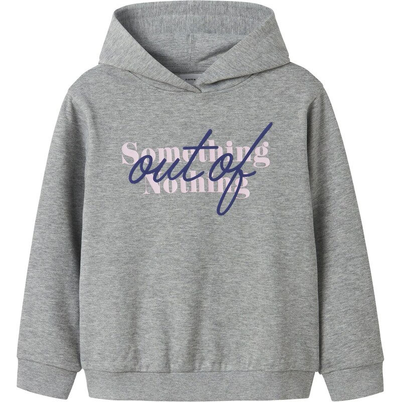 NAME IT Mikina NKFOFINA námornícka modrá / sivá melírovaná / rosé 65457367