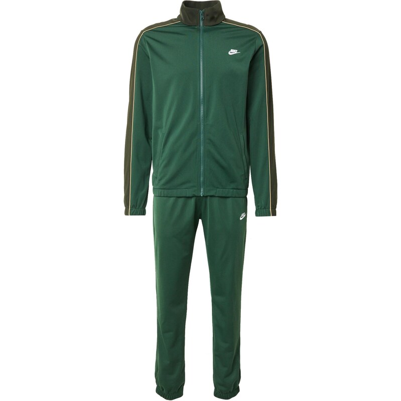 Nike Sportswear Joggingová súprava CLUB zelená / kaki / biela 65664975