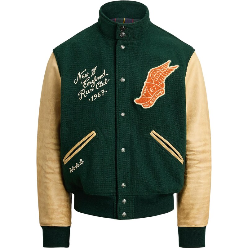 Polo Ralph Lauren Prechodná bunda svetložltá / tmavozelená / oranžová 65457253