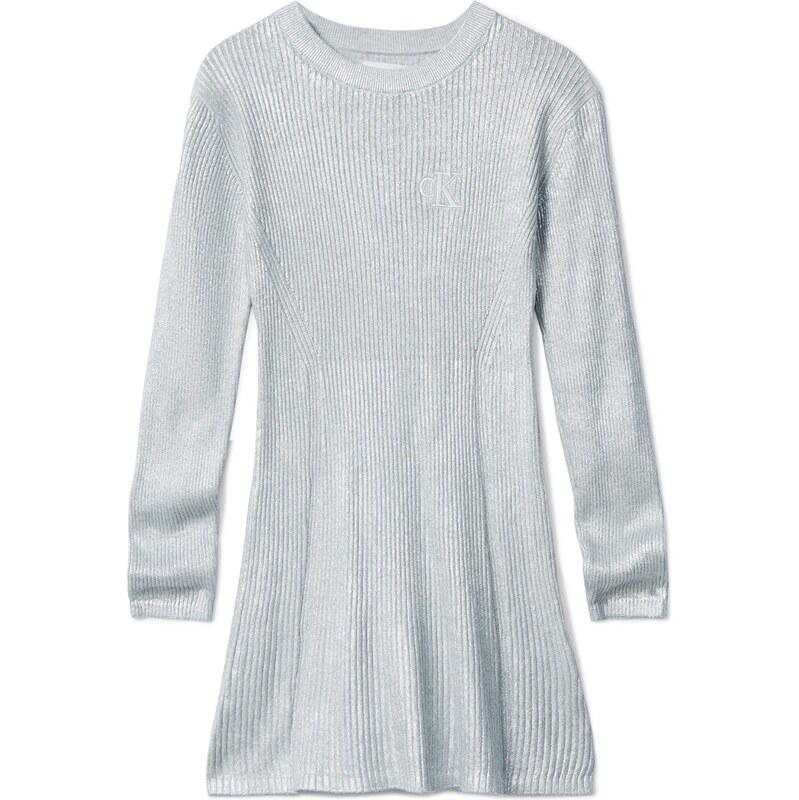 Calvin Klein Jeans Šaty striebornosivá 65893999