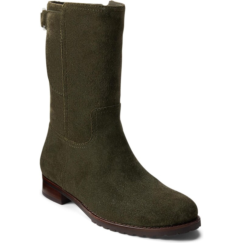 Lauren Ralph Lauren Členkové čižmy TASHA olivová 65461035