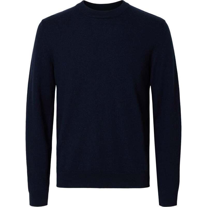 SELECTED Sveter SLHTRAY námornícka modrá 66009346