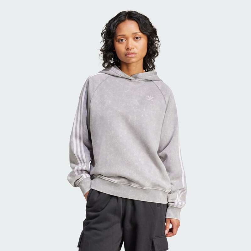 Adidas Washed-Out Boyfriend-Fit Hoodie 65457545