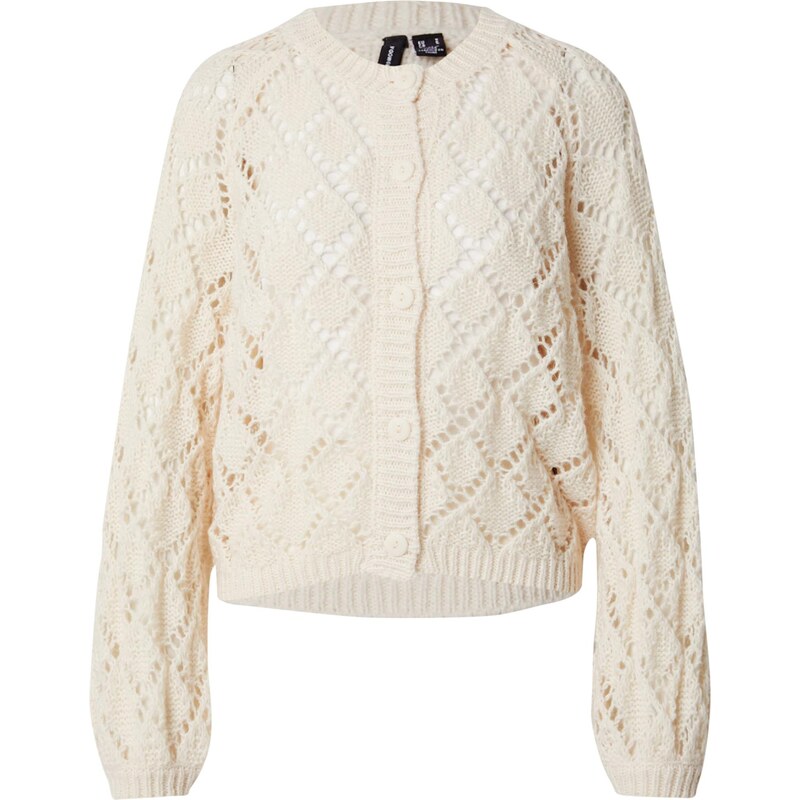 VERO MODA Kardigán VMALICE krémová 65708078