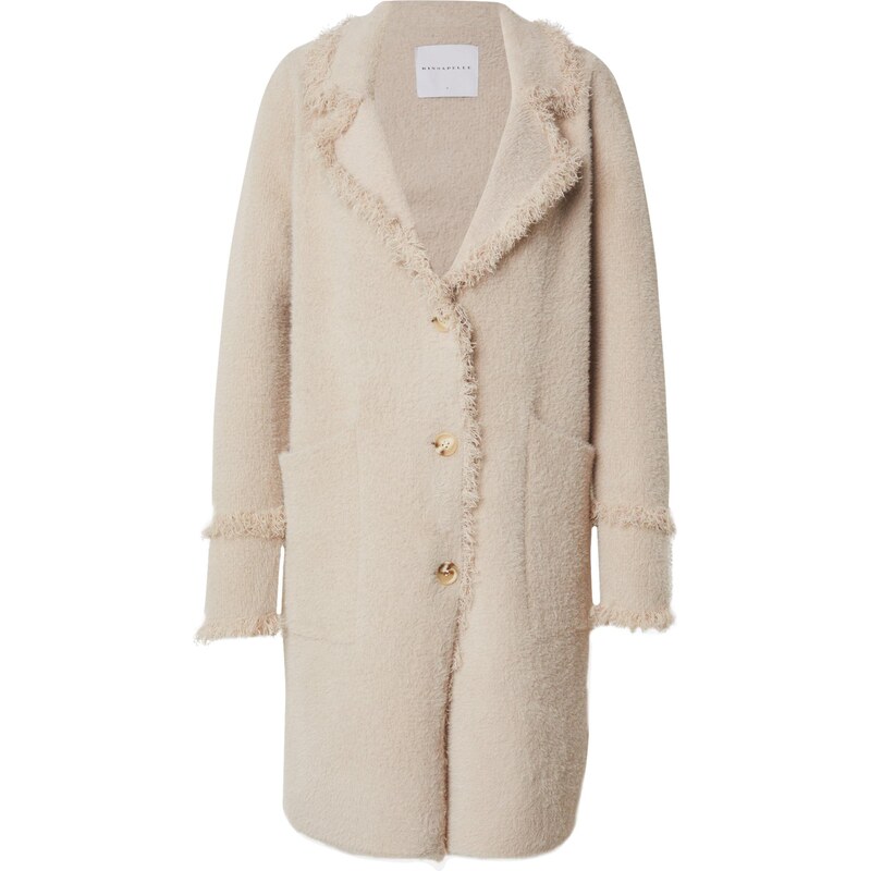 RINO & PELLE Pletený kabát Catena krémová 65457427