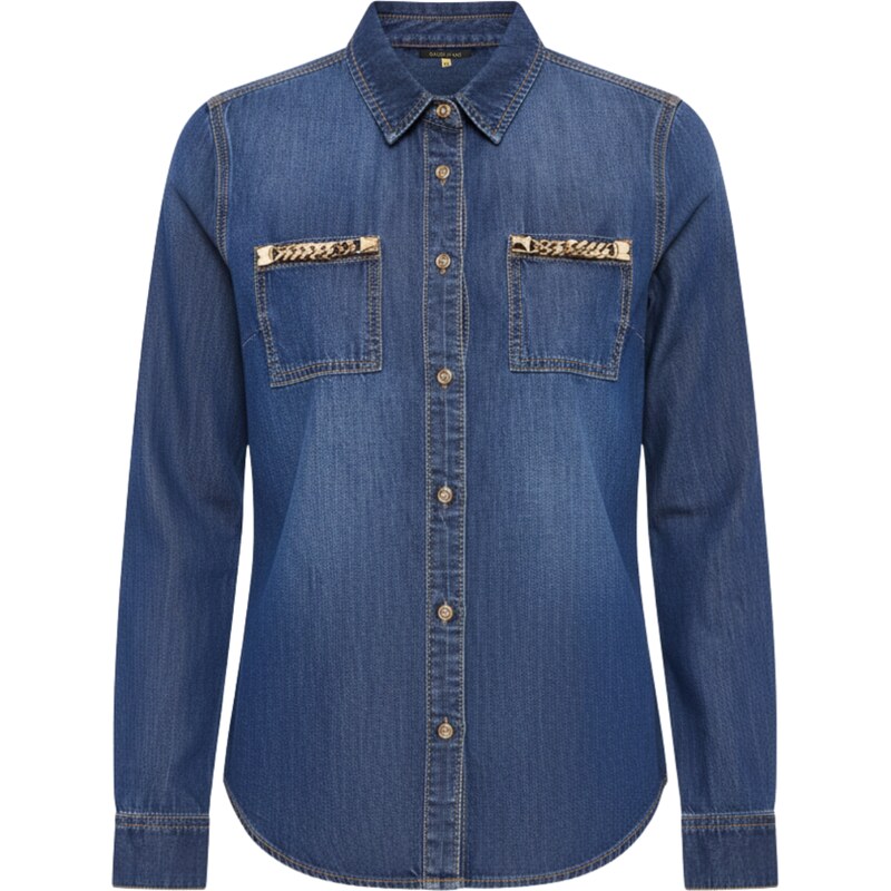 GAUDI Denim Blue košeľa 65453652