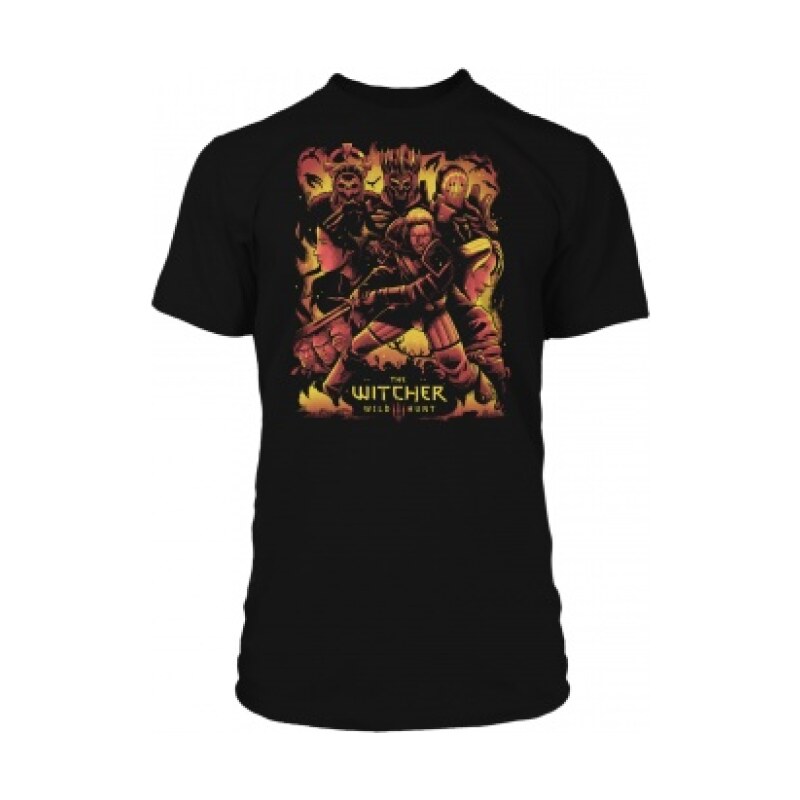 Jinx Witcher 3 Heroes and Monsters (tričko) 65458964