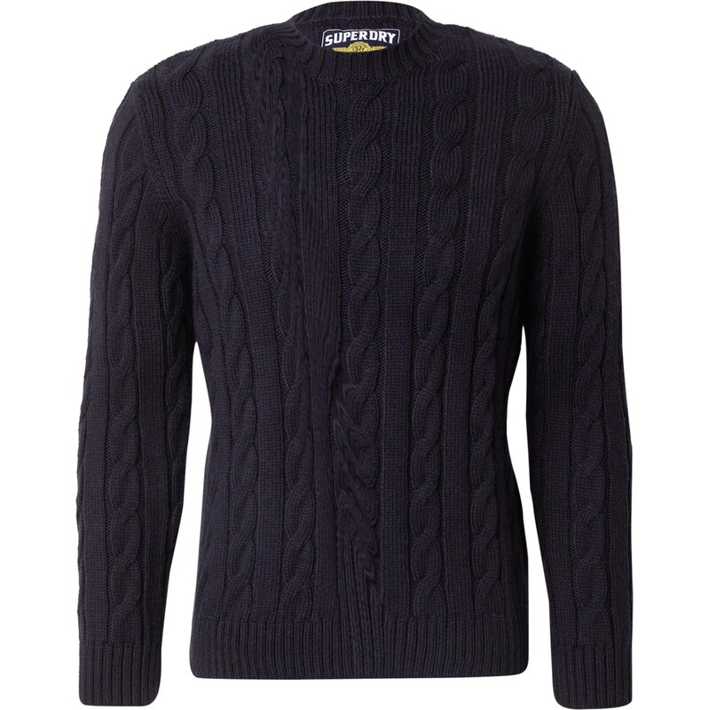 Superdry & Co Sveter Jacob námornícka modrá 65894047