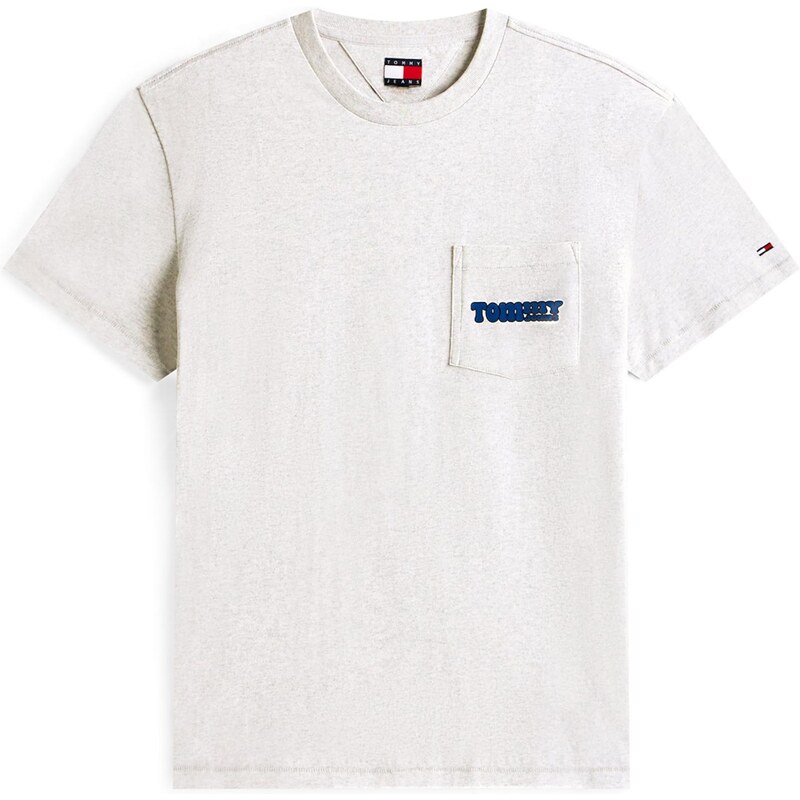 Tommy Jeans Tričko svetlosivá 65665061