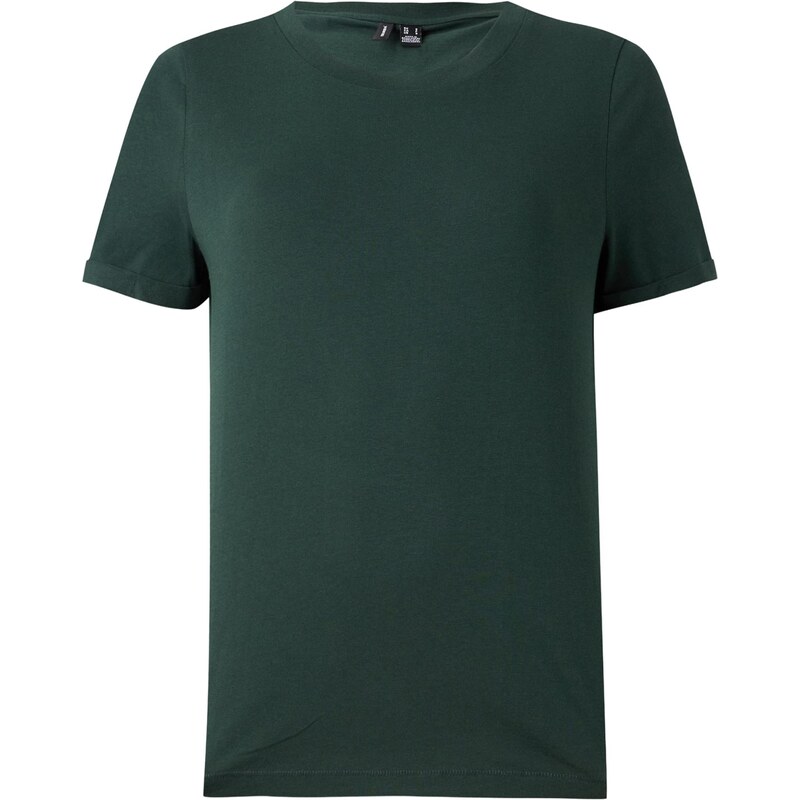 VERO MODA Tričko VMPAULA jedľová 65665064