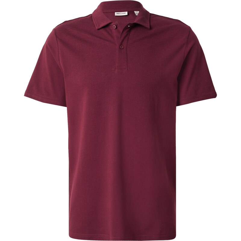 Only & Sons Tričko ONSGORDON vínovo červená 65560061