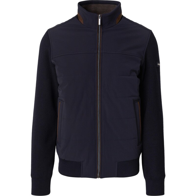 bugatti Prechodná bunda námornícka modrá / hnedá 65461094