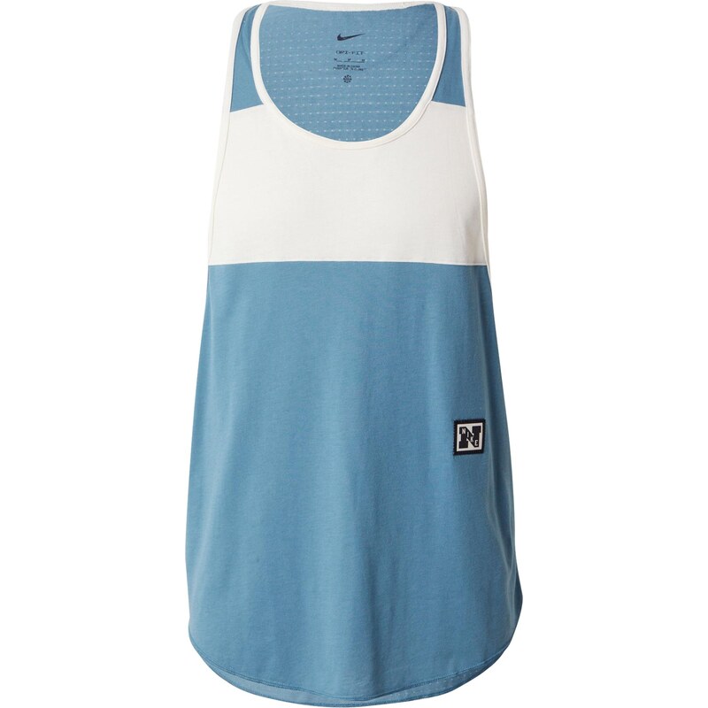 NIKE Funkčné tričko HERITAGE nebesky modrá / biela 65665126