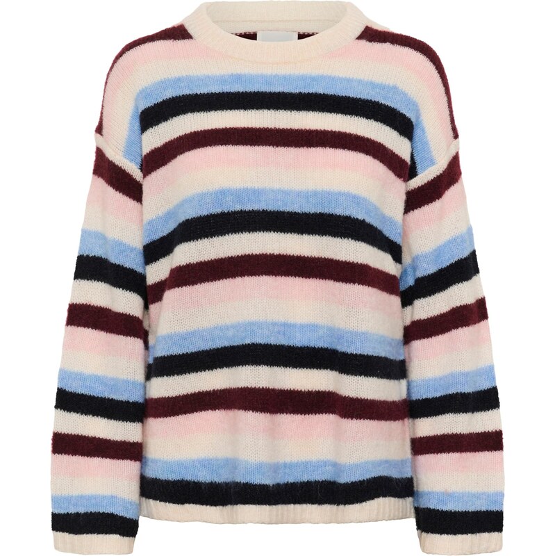 Part Two Sveter SpencerPW azúrová / ružová / čierna / biela 65595346