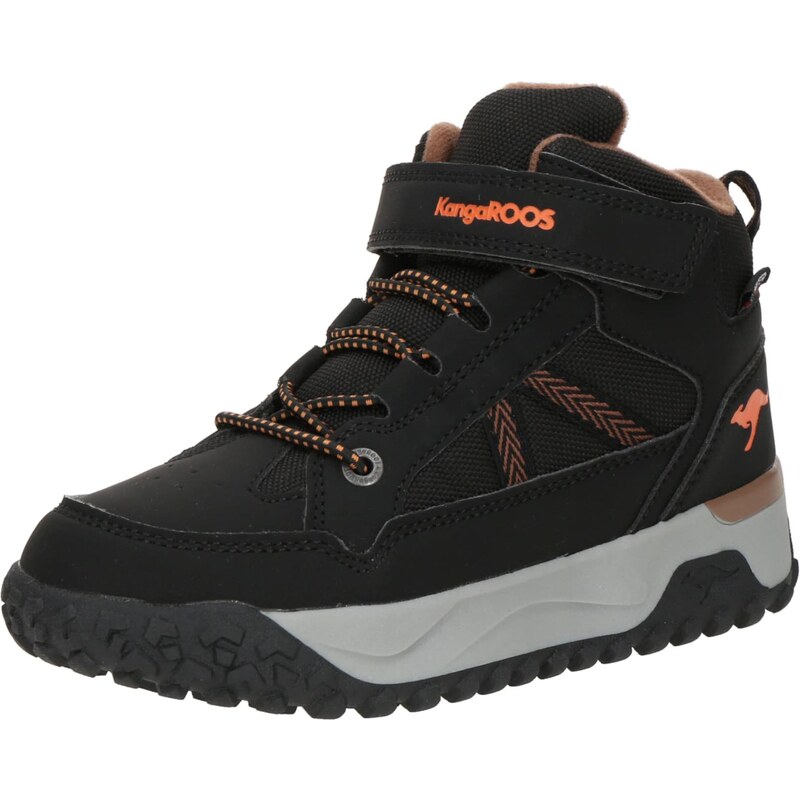 KangaROOS Tenisky Garp EV neónovo oranžová / čierna 65461053